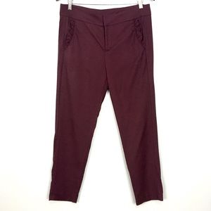 Kut From the Kloth Pants Skinny Ruffled Pockets